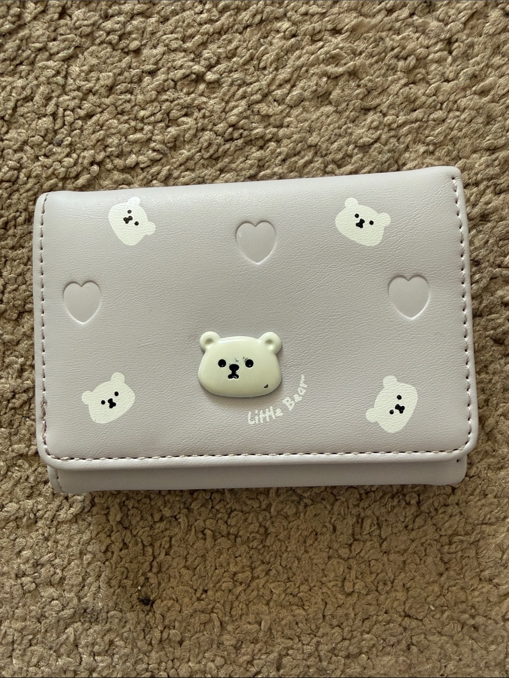 Kids Card Wallet in Light Lavender